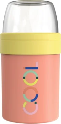Spiegelburg Lunchpot To Go isoliert papaya