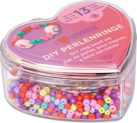 Spiegelburg Perlenset I love Horses DIY Perlenringe
