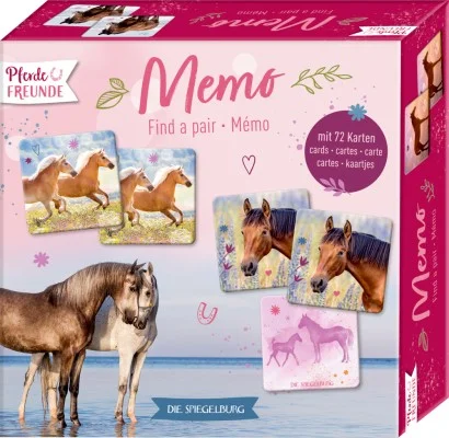 Spiegelburg Pferdefreunde Memory