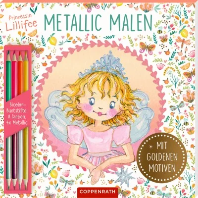Spiegelburg Prinzessin Lillifee Malblock Metallic Malen