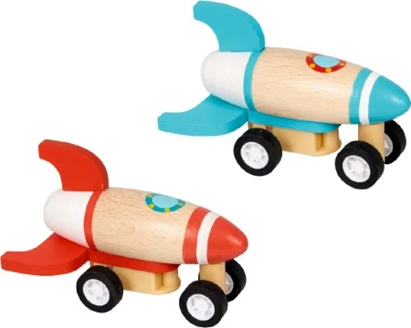 Spiegelburg Rakete mit Rückziehmotor