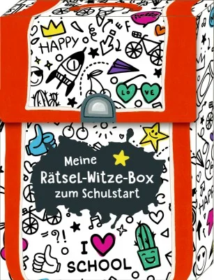 Spiegelburg Rätsel-Witze-Box zum Schulstart