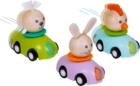 Spiegelburg Rückzieh-Auto Fröhliche Ostern