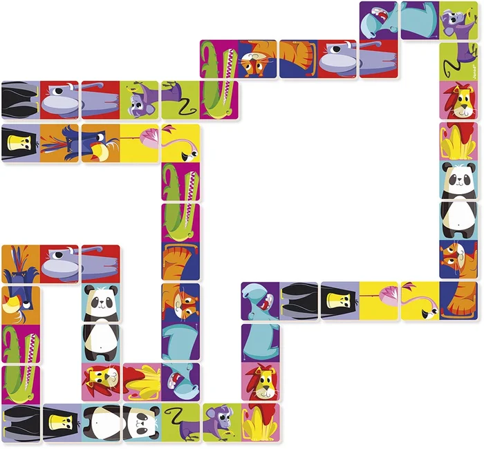 Spiel „Domino“ Im Koffer