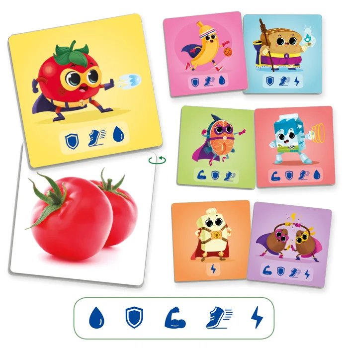 Spiel zur gesunden Ernährung