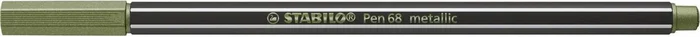 STABILO Pen 68 metallic – Premium-Filzstift – Metallic hellgrün