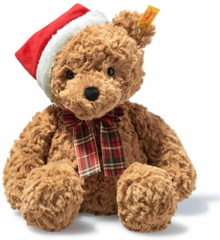Steiff Plsch Jimmy Teddybr Weihnachten, hellbraun – 30 cm