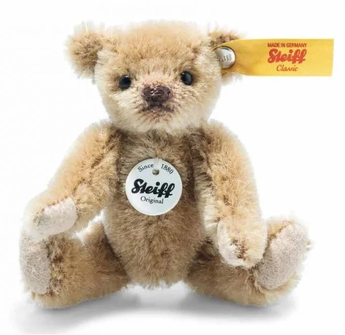 Steiff Plsch Mini Teddybr, beige – 9 cm