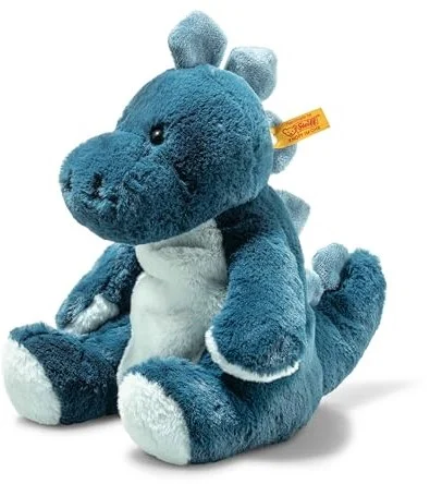 Steiff Plsch Spott Stegosaurus, hellblau – 28 cm