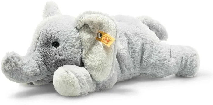 Steiff pluche Elna elephant, light grey – 28 cm