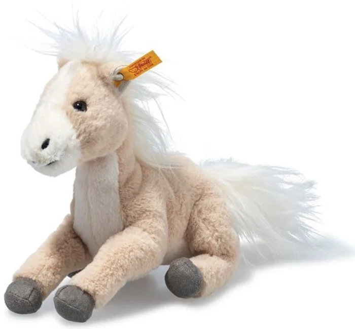 Steiff pluche Gola dangling horse , beige – 18 cm