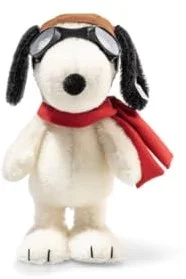 Steiff pluche Snoopy Flying Ace, white – 28 cm