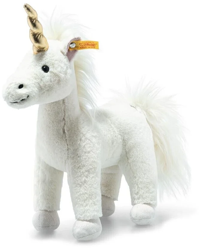 Steiff Soft Cuddly Friends Plüschtier Einhorn Unica Einhorn stehend – 27 cm