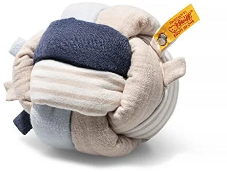 Steiff Steiff Plsch GOTS Ball mit Raschelfolie, mehrfarbig – 12 cm