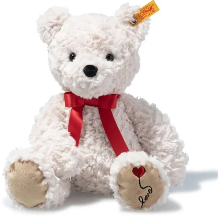 Steiff Steiff Plsch Jimmy Teddybr – Love, wei – 30 cm