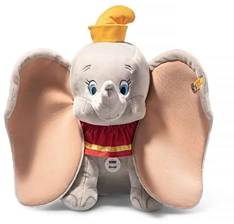 Steiff Steiff Plsch Studio Disney Dumbo, mehrfarbig – 52 cm