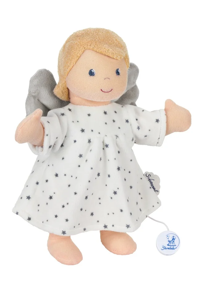 Sterntaler Schutzengel – Spieluhr, large ecru