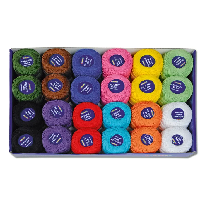 Stick- und Häkelgarn für Handarbeiten