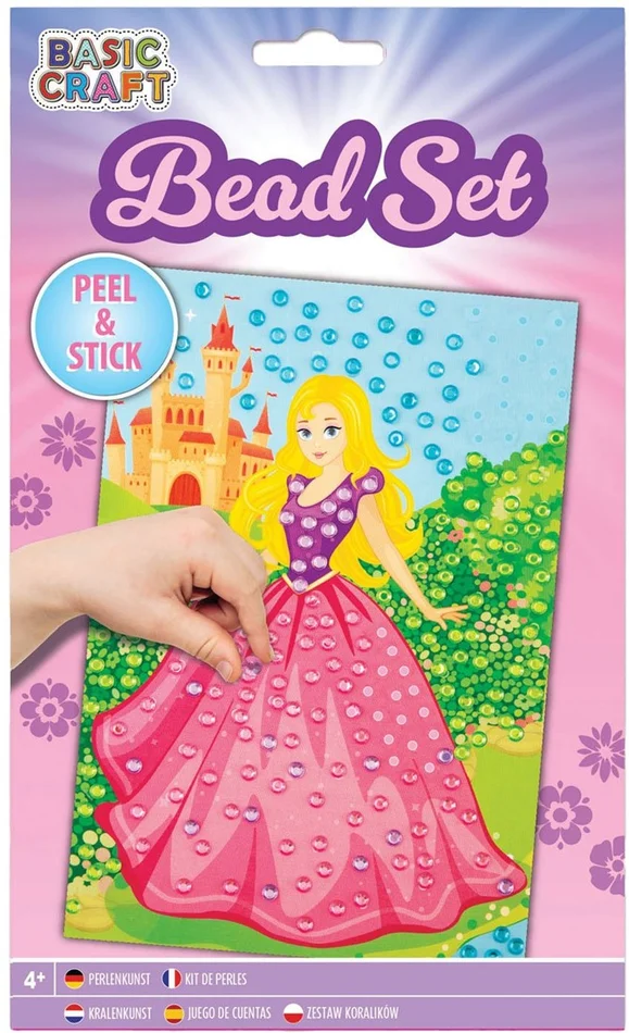 Sticker Kralenkunst – Prinses