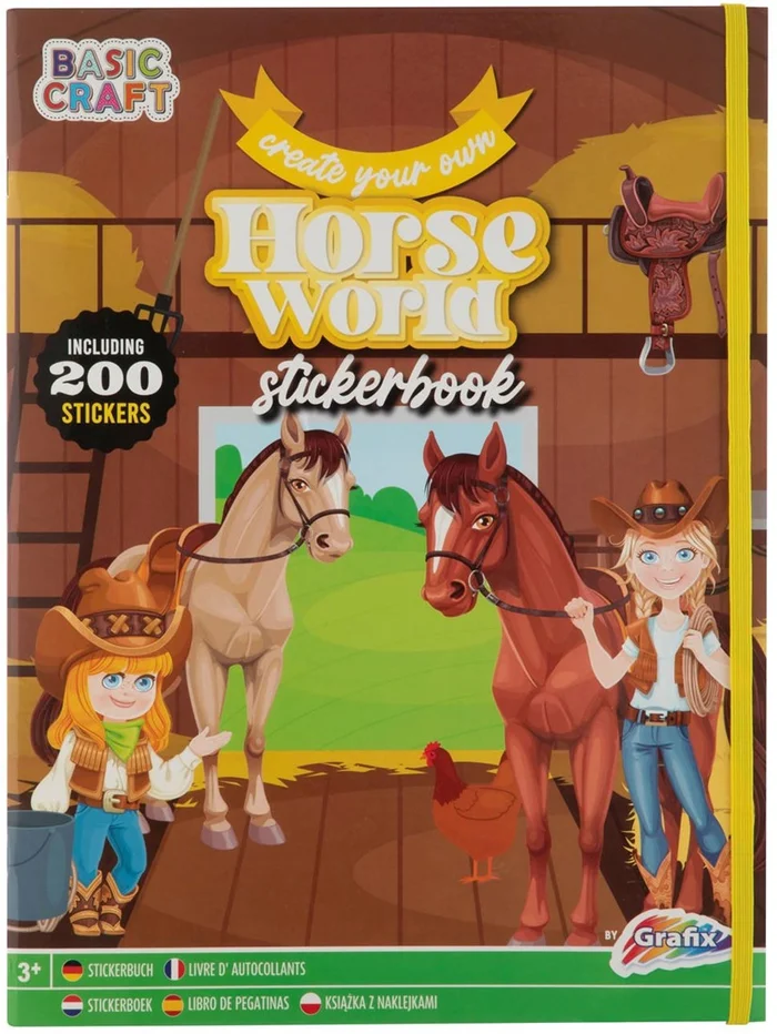 Stickerboek Magische Paarden, 200 stickers