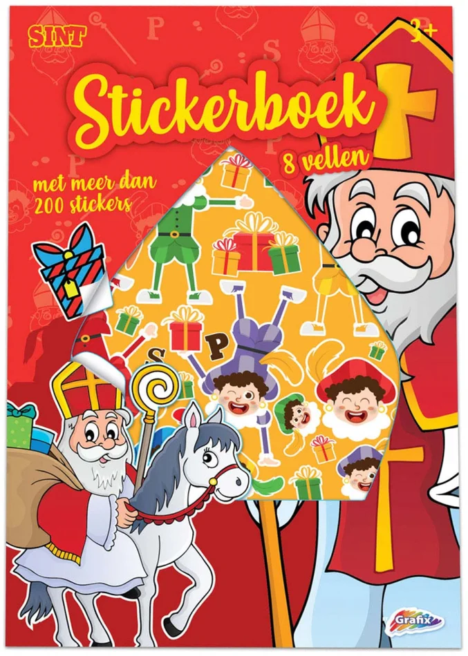 Stickerboek Sinterklaas