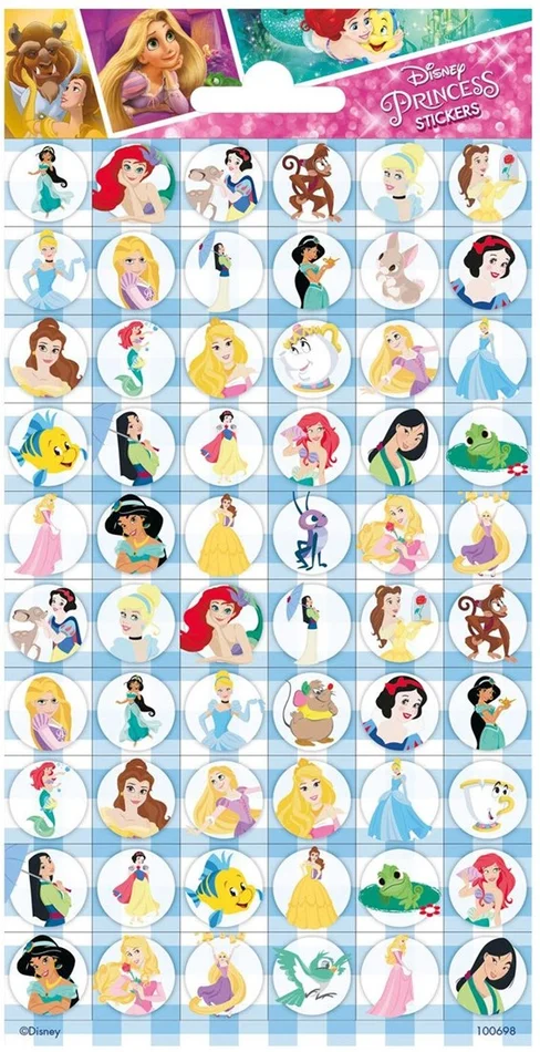 Stickervel Disney Prinses