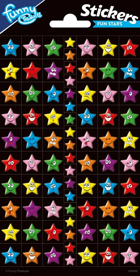 Stickervel Twinkle – Sterren
