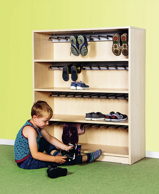 Stiefelregal für 15 Stiefelpaare