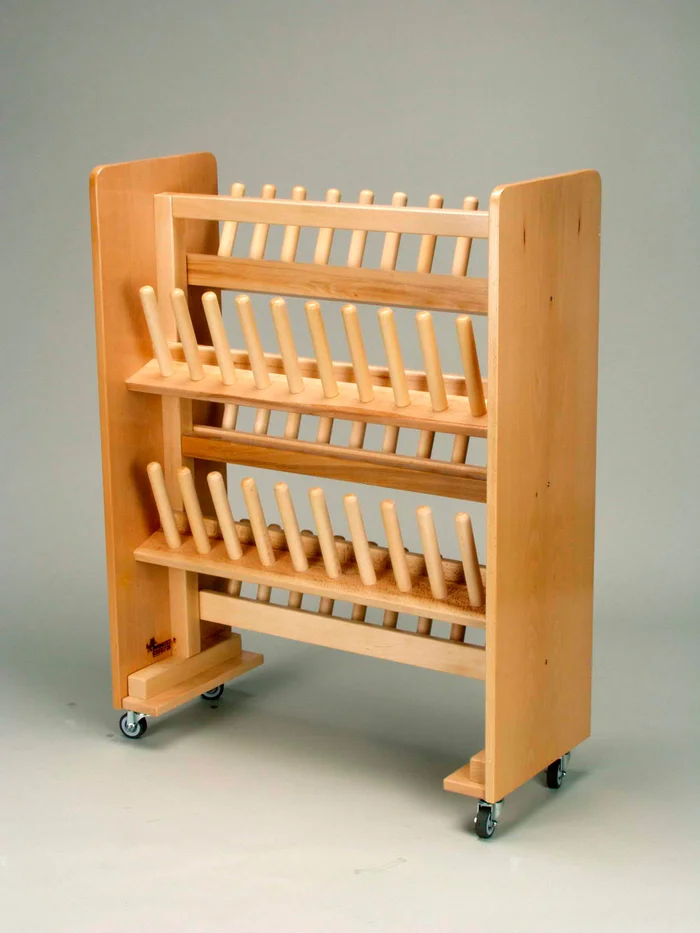 Stiefelwagen 25 Paar Bausatz Massivholz