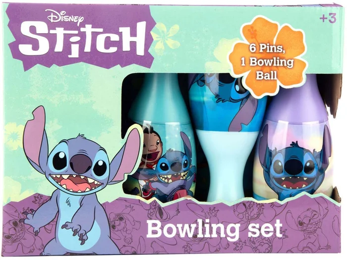 Stitch Bowling Set, 7dlg.
