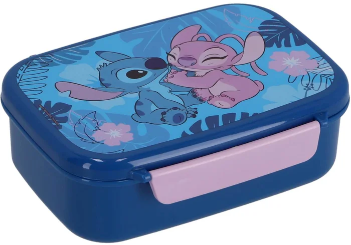 Stitch Lunchbox Blauw