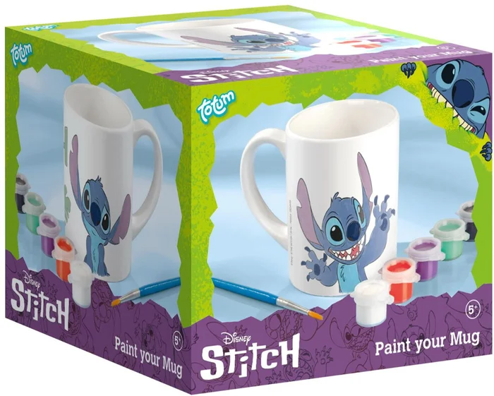 Stitch mok schilderen