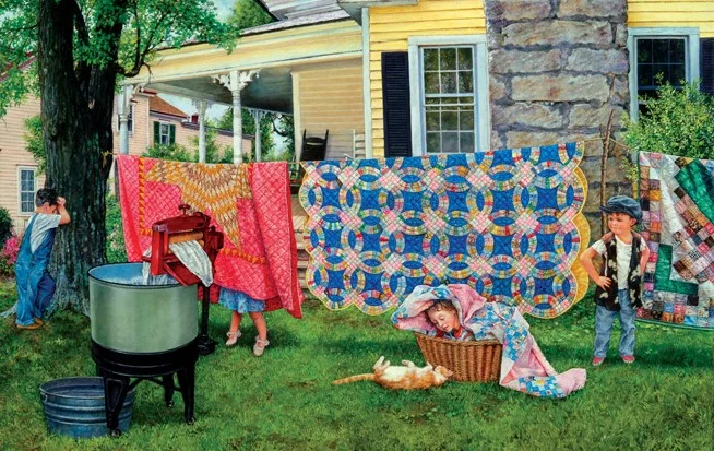 SunsOut Hide N Quilt – 550 Teile