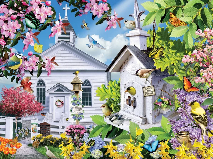 SunsOut Lori Schory – Time for Church – 1000 Teile