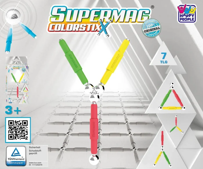 SUPERMAG® – Colorstixx, 7-teilig
