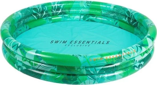 Swim Essentials aufblasbarer Kinderpool Tropical 3 Ringe – 150 cm
