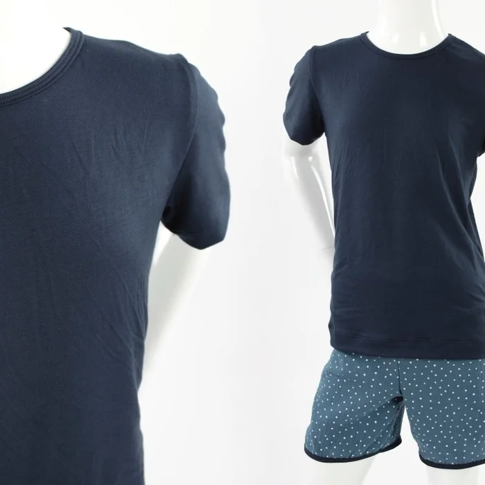 T-Shirt marineblau für Kinder