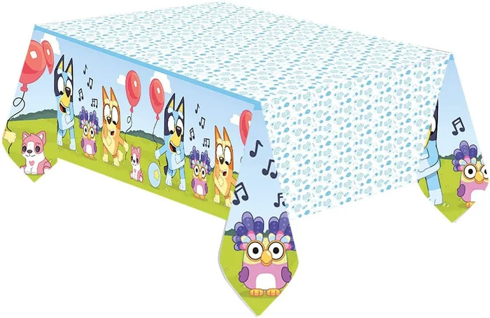 Tafelkleed Papier Bluey, 120x180cm