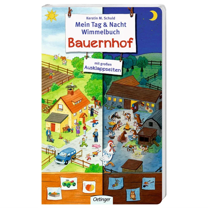 Tag & Nacht Wimmelbuch Bauernhof