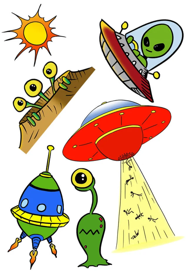 Tattoos Alien & Ufo