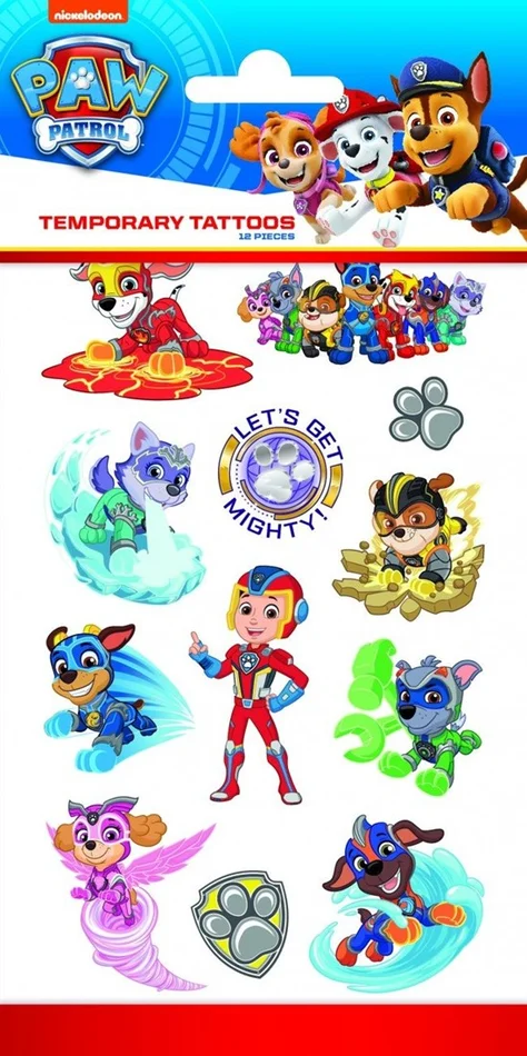 Tattoos PAW Patrol