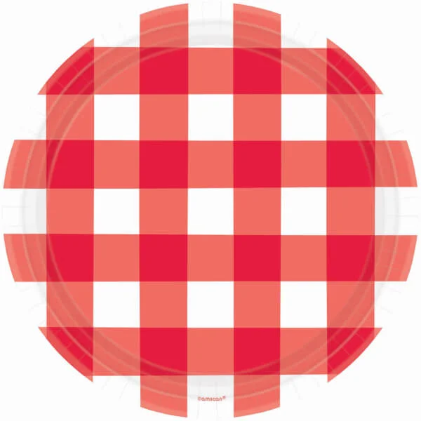 Teller Picknick groß