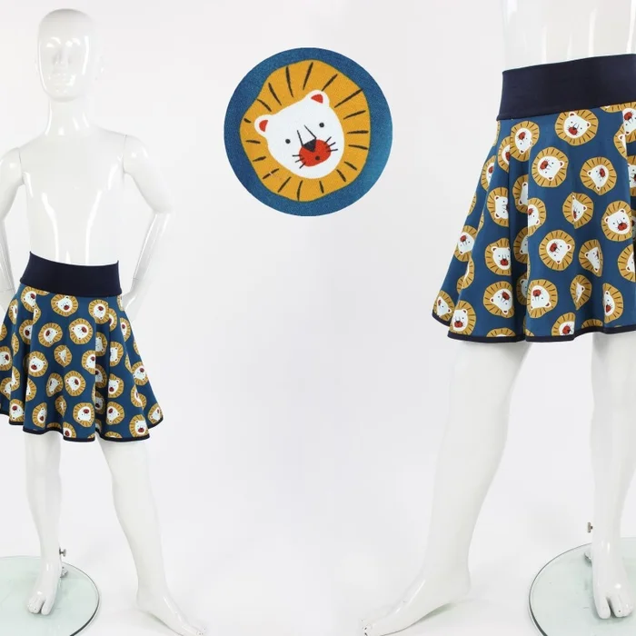 Tellerrock für Kinder mit Löwen