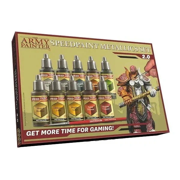 The Army Painter – Speedpaint Metallics Set 2.0 Für den Großhandel