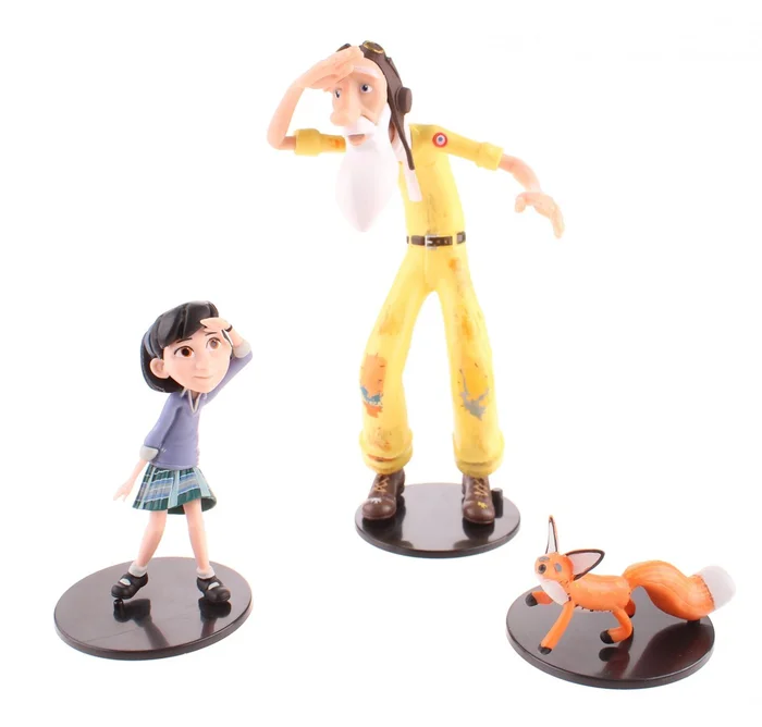 The Little Girl, Aviator & Fox