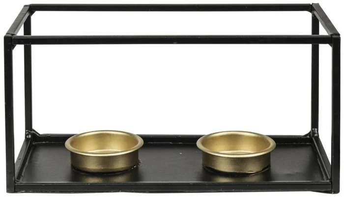 Theelichthouder metaal