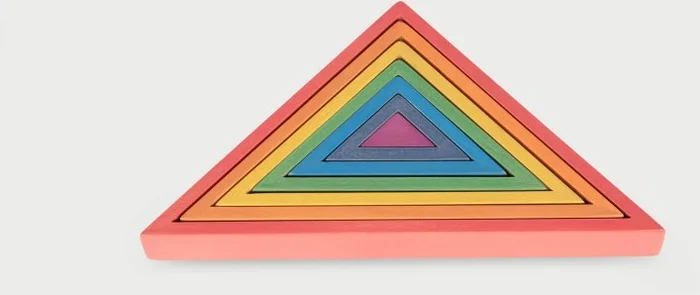 TickiT RAINBOW ARCHITECT TRIANGLES