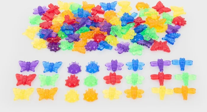tickit Translucent Colour Bugs – Pk96