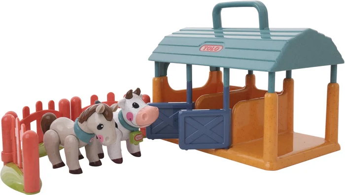 Tolo BIO First Friends Cow & Horse Stable Set