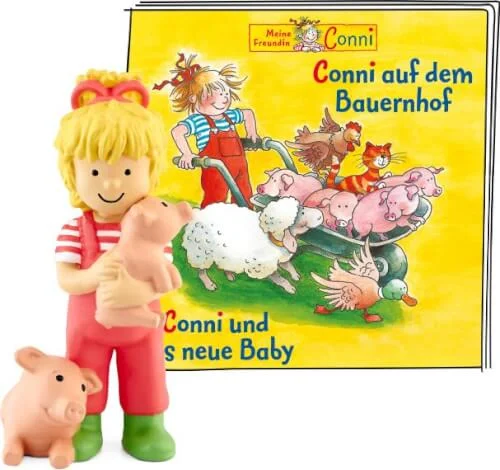 tonies® Conni – Conni auf dem Bauernhof / Conni und das neue Baby